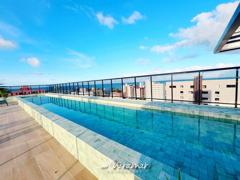 Flat p/4 pessoas-Cabedelo-Miramar Hospedagens