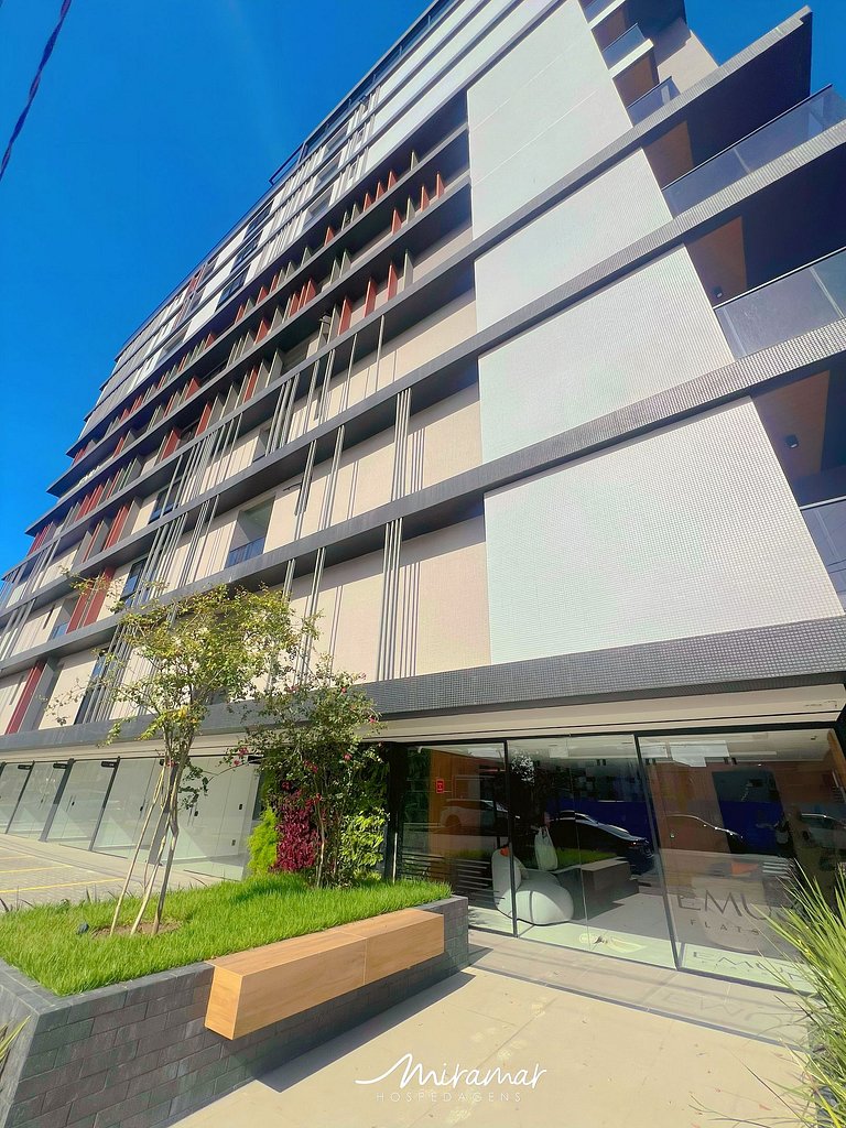 Flat para 4 pessoas em Ponta de Campina - MH