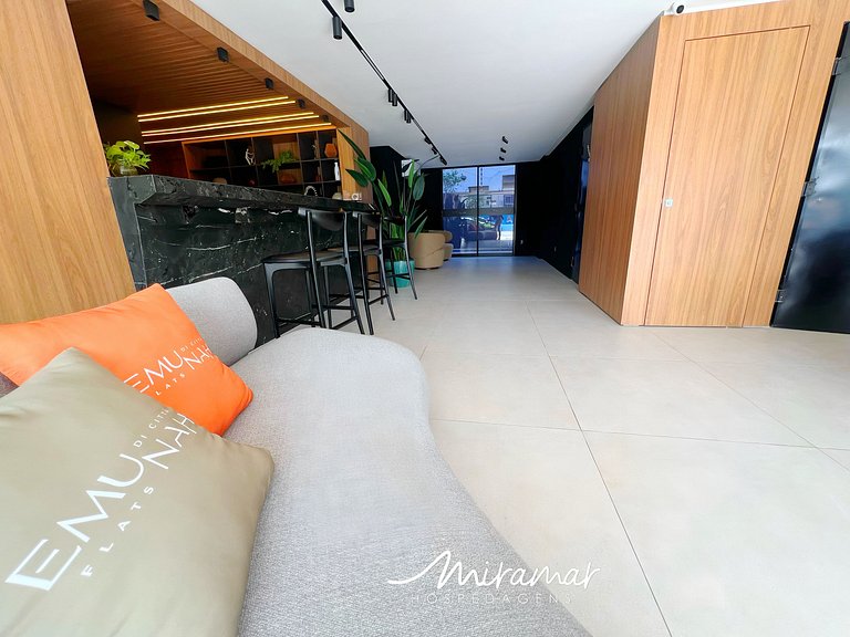 Flat p/4 pessoas-Cabedelo-Miramar Hospedagens