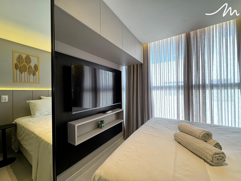 Flat aconchegante e moderno no Breeze.