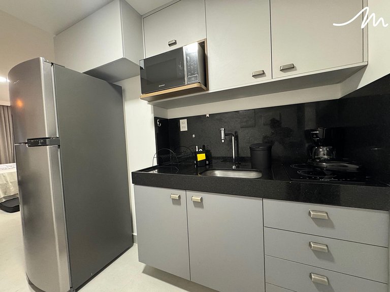 Charmoso Flat c/Varanda p/3 pessoas - Bessa