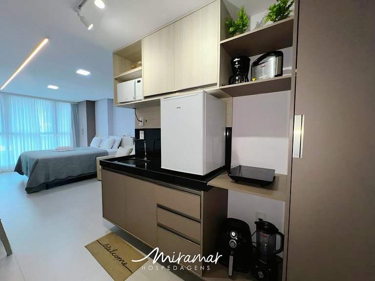 Flat no Way Tambaú p/ 3 pessoas