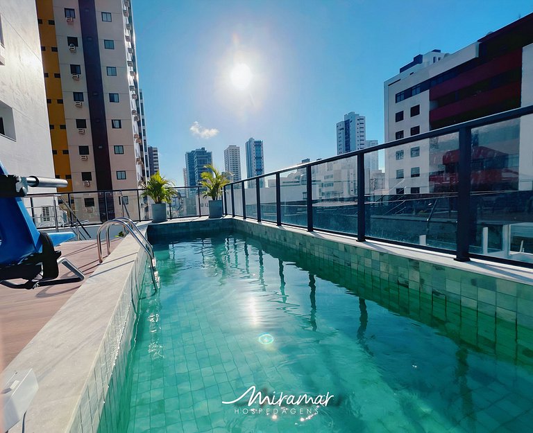 Flat p/ 2 pessoas em Manaíra-Miramar Hospedagens