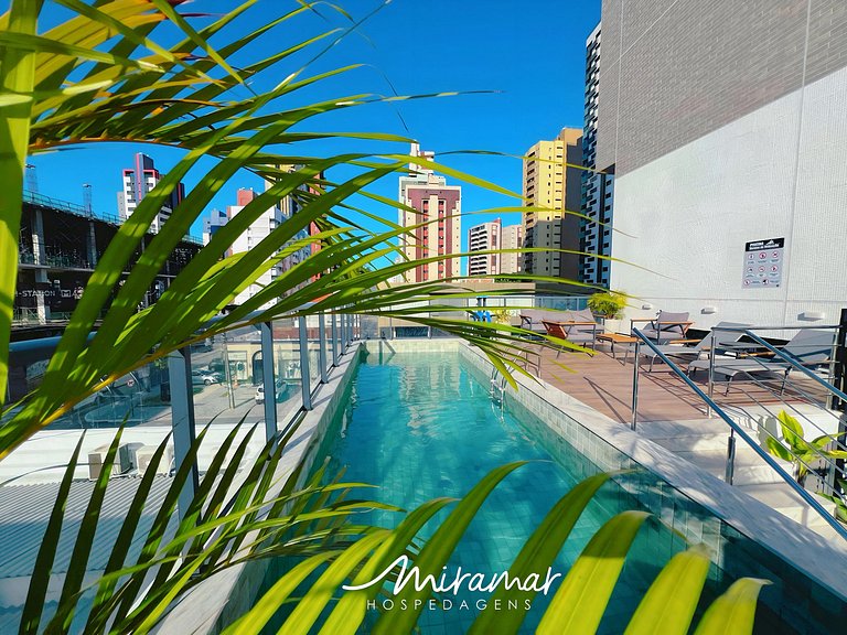 Flat p/ 2 pessoas em Manaíra-Miramar Hospedagens