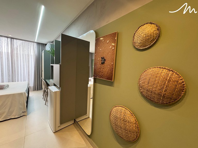 Flat Encantador no Breeze p/3 Pessoas