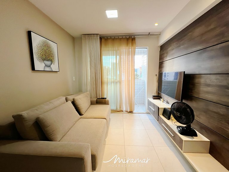 Apart. C/ 2 Quartos- Manaíra-Miramar Hospedagens