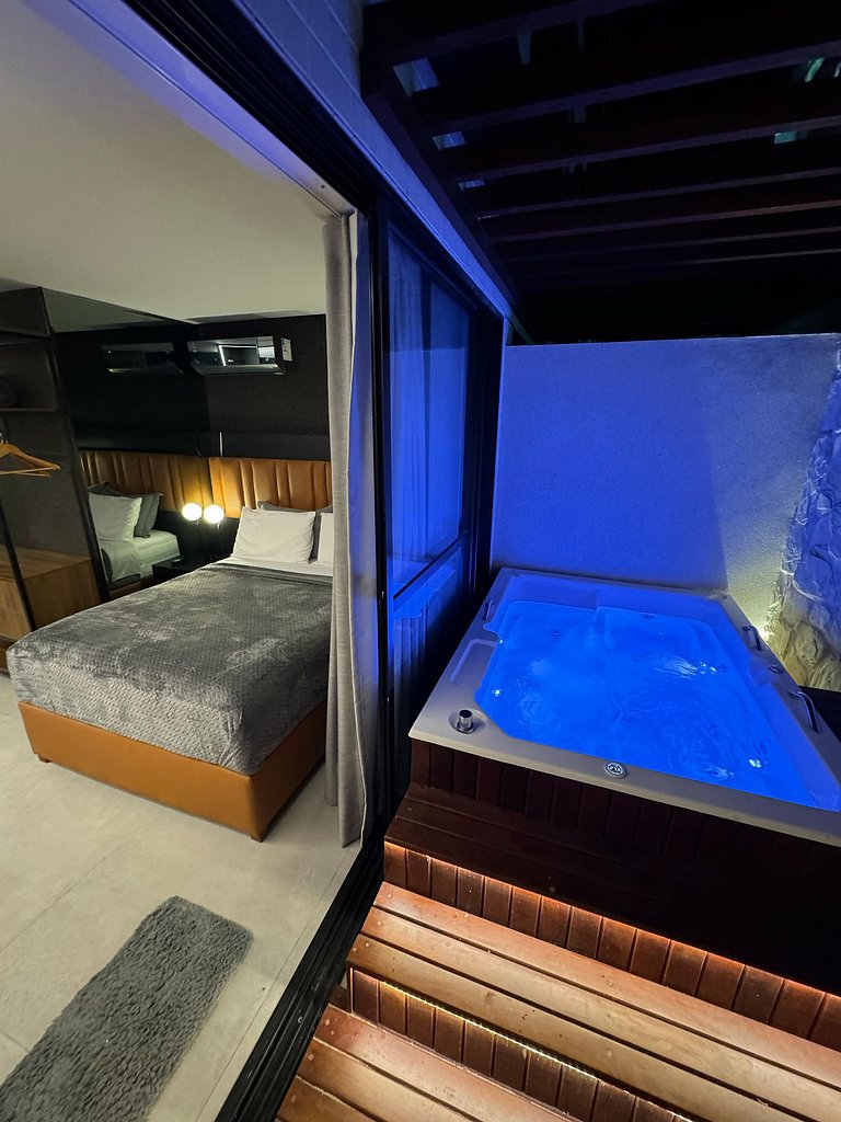 Flat a 50 Metros da praia no Get By Side
