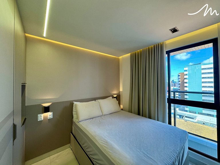 Flat em Tambaú p/ 4 Pessoas-Miramar Hospedagens