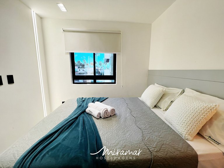 Agradável Flat no Cabo Branco-Mahalo