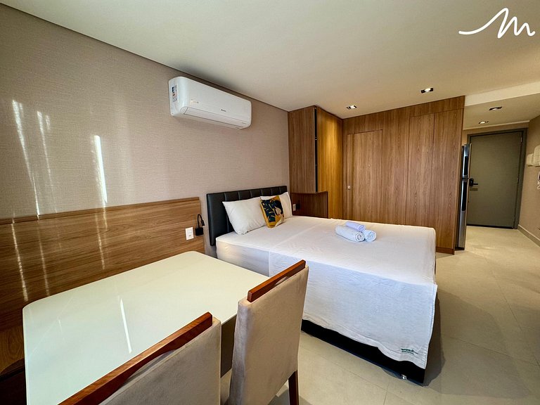 Maravilhoso Flat no Vert House Vista Piscina - MH