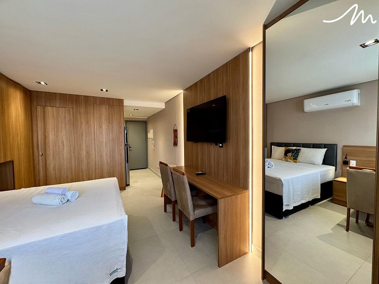 Maravilhoso Flat no Vert House Vista Piscina - MH