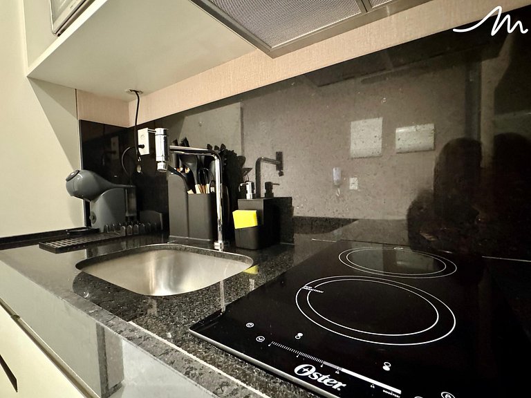 Maravilhoso Flat no Vert House Vista Piscina - MH