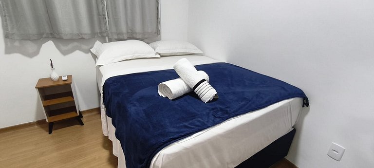 Apto de 2 quartos p/ famílias em Cabedelo