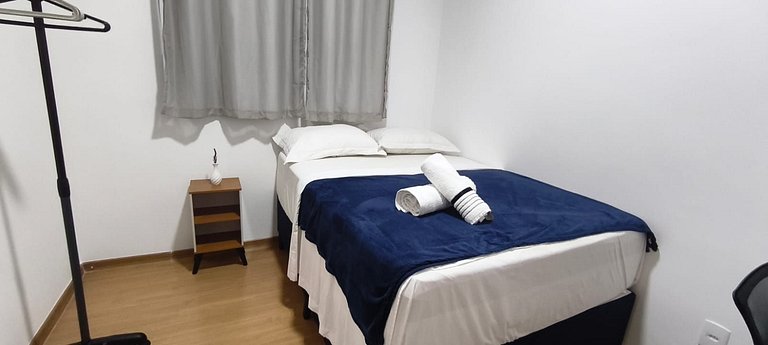 Apto de 2 quartos p/ famílias em Cabedelo