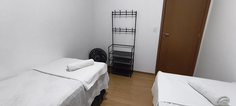 Apto de 2 quartos p/ famílias em Cabedelo