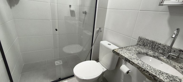 Apto de 2 quartos p/ famílias em Cabedelo