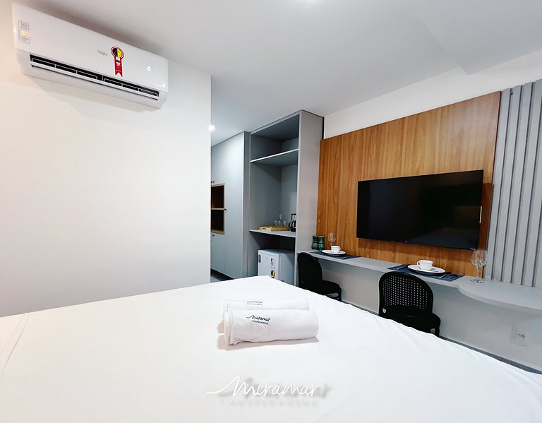 Lindo Flat Térreo c/Terraço Legacy Cabo Branco
