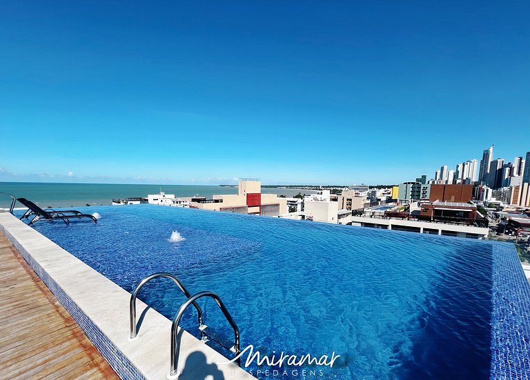 Flat Equipado para 2 hosp pertinho da praia (MH)