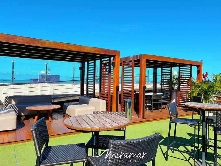 Flat Equipado para 2 hosp pertinho da praia (MH)