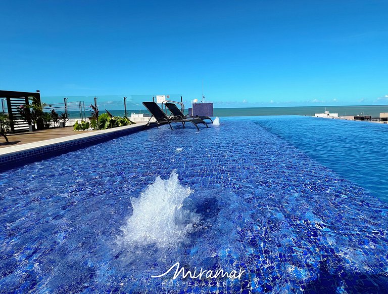 Flat Equipado a 250m da Praia – Conforto p/ 3 (MH)