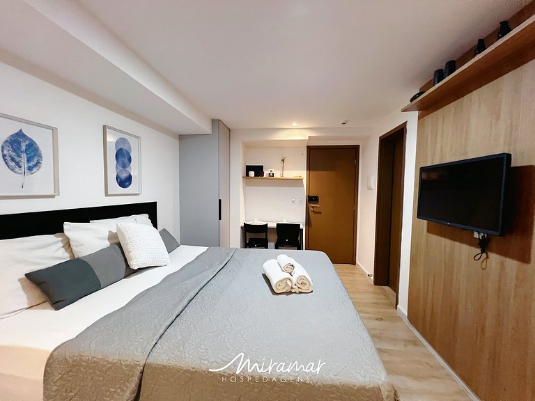 Flat no Bauten Cabo Branco-Miramar