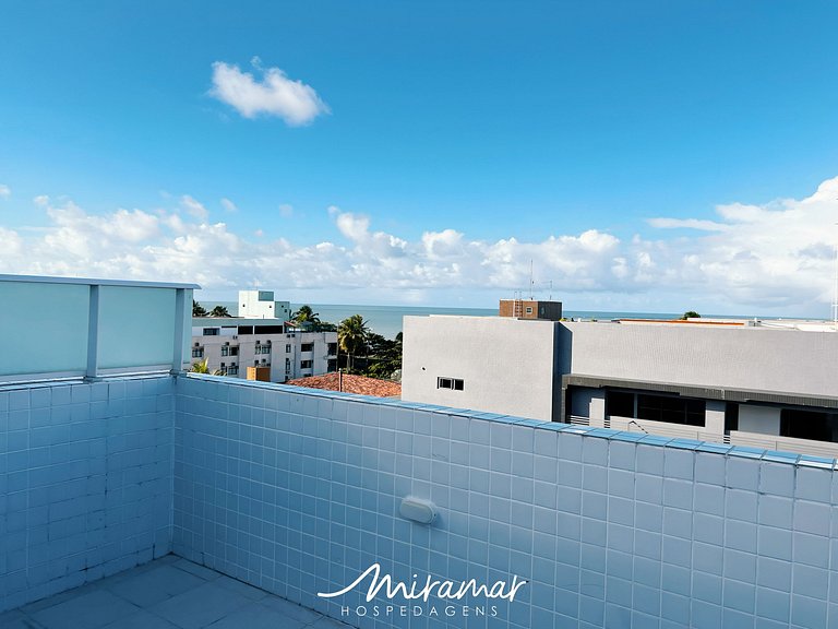 Cobertura c/ Piscina Privativa no Cabo Branco