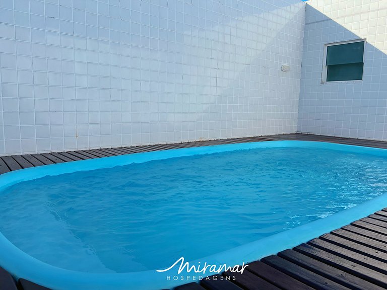 Ap. para Família c/ Piscina Privada-Cabo Branco