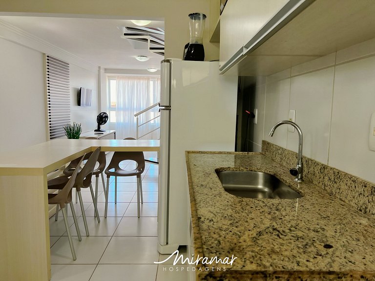 Ap. para Família c/ Piscina Privada-Cabo Branco