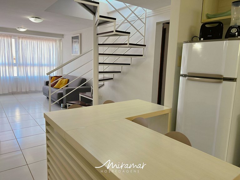 Ap. para Família c/ Piscina Privada-Cabo Branco