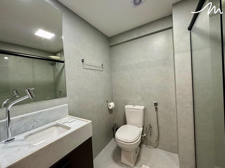 Flat Confórtavel p/3 no Restinga-Jardim Oceania