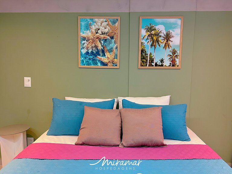Flat Encantador no Breeze p/3 Pessoas