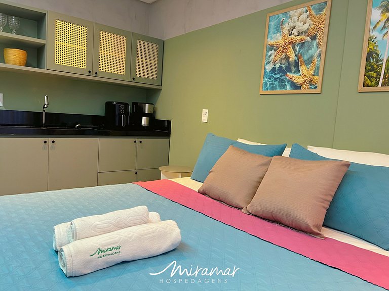 Flat Encantador no Breeze p/3 Pessoas