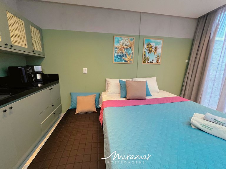 Flat Encantador no Breeze p/3 Pessoas