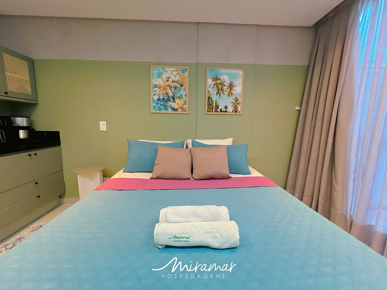 Flat Encantador no Breeze p/3 Pessoas
