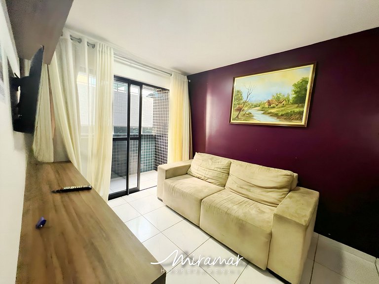 Apartamento c/Varanda em Tambauzinho-Miramar