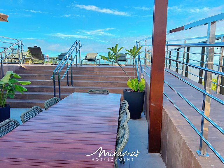 Flat Sofisticado p/ 3 em Cabo Branco-Miramar