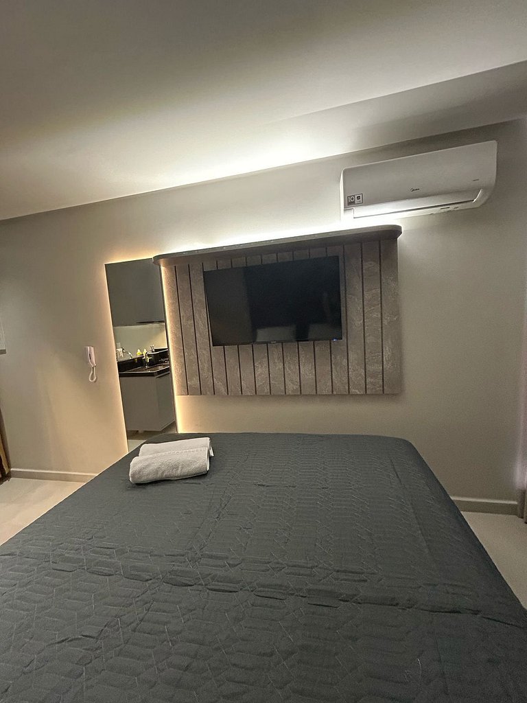 Flat confortável com clima de lar-Jardim Oceania