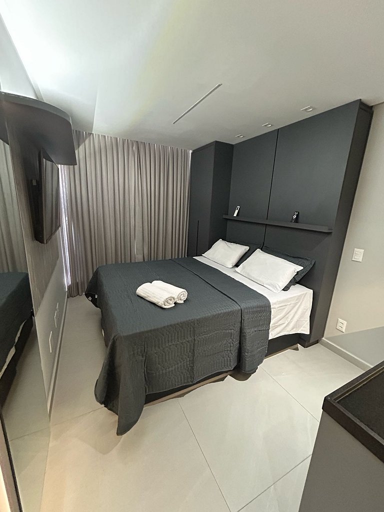 Flat confortável com clima de lar-Jardim Oceania