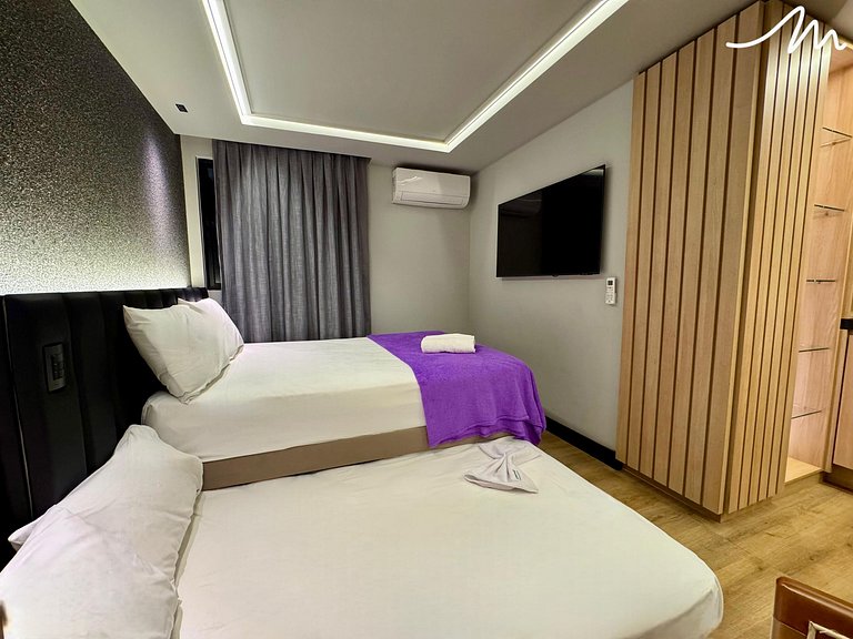 Studio p/ Família em Tambaú-Miramar Hospedagens