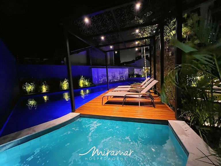 Maravilhoso Flat no Vert House Vista Piscina - MH