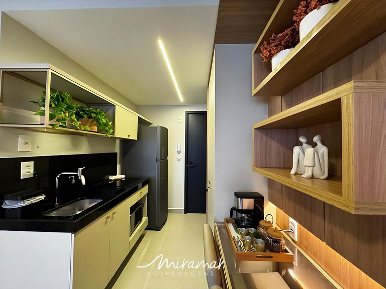 Charmoso Flat no Way Tambaú p/ 4 Pessoas - MH