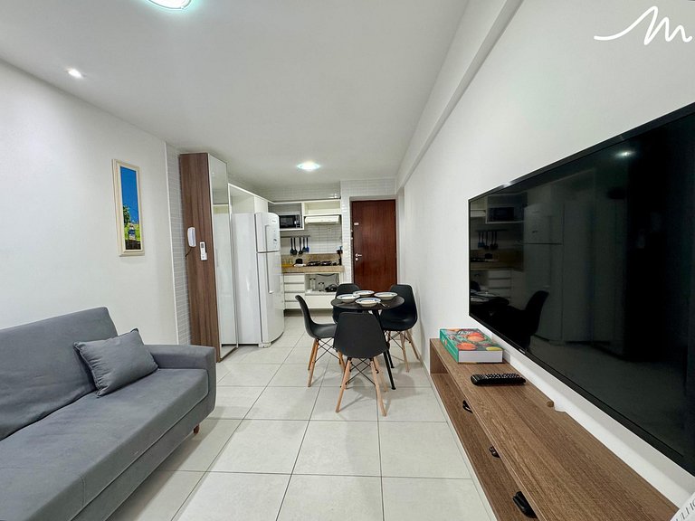 Confortável Apartamento Atlântico Tambaú