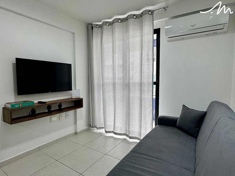 Confortável Apartamento Atlântico Tambaú