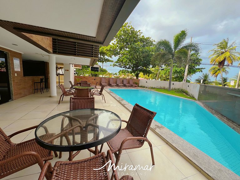 Apartamento em Cabo Branco c/Vista p/ o Mar