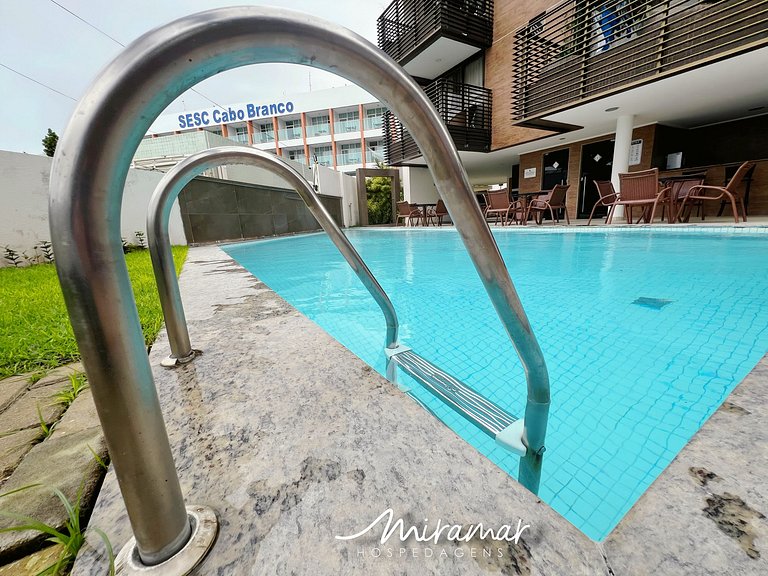 Apartamento em Cabo Branco c/Vista p/ o Mar
