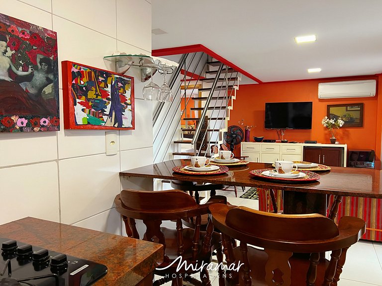 Apartamento em Cabo Branco c/Vista p/ o Mar