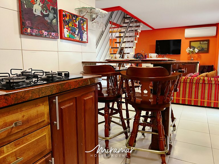 Apartamento em Cabo Branco c/Vista p/ o Mar