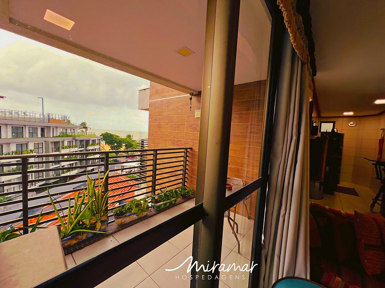 Apartamento em Cabo Branco c/Vista p/ o Mar