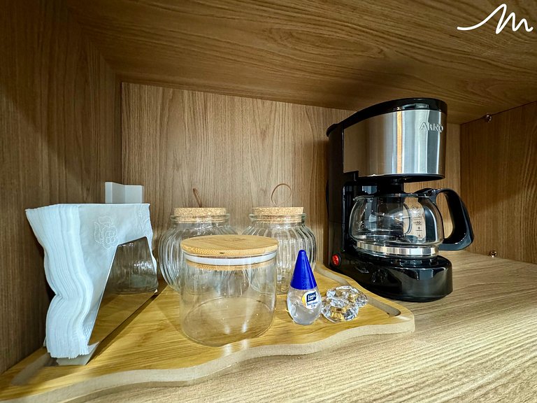 Funcional Flat no Beach Haus- Miramar Hospedagens