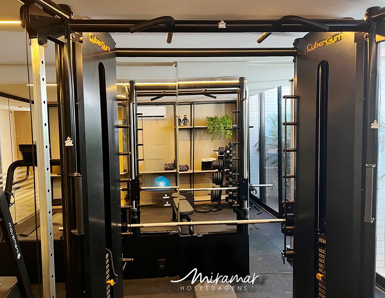 Flat para Casal c/ Varanda -Alta Marine